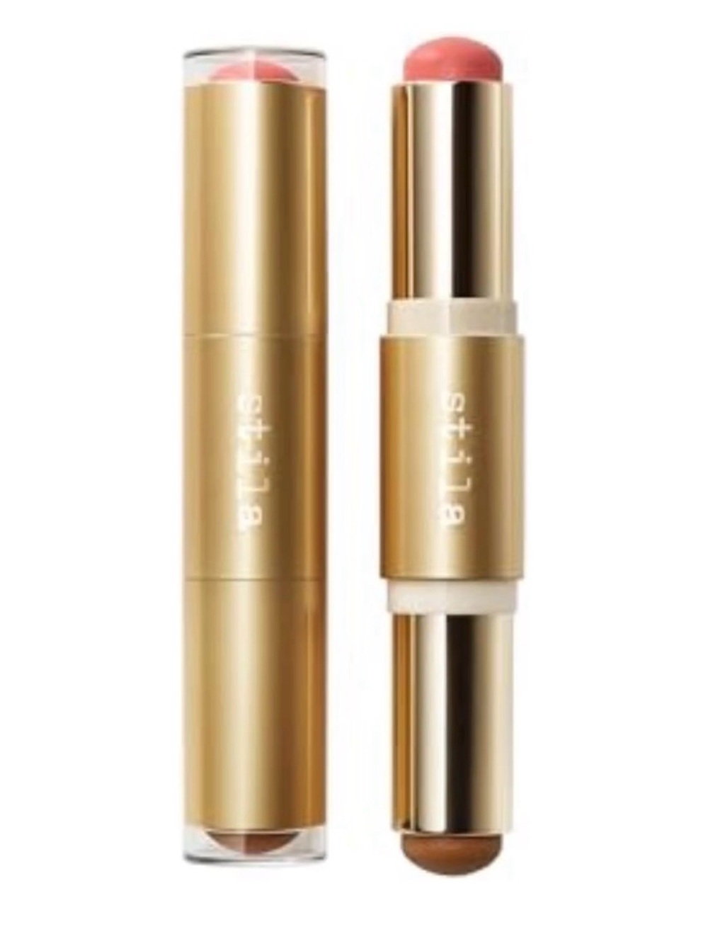 Stila Blush & Bronze Hydro-Blur Cheek Duo - Grapefruit and Caramel